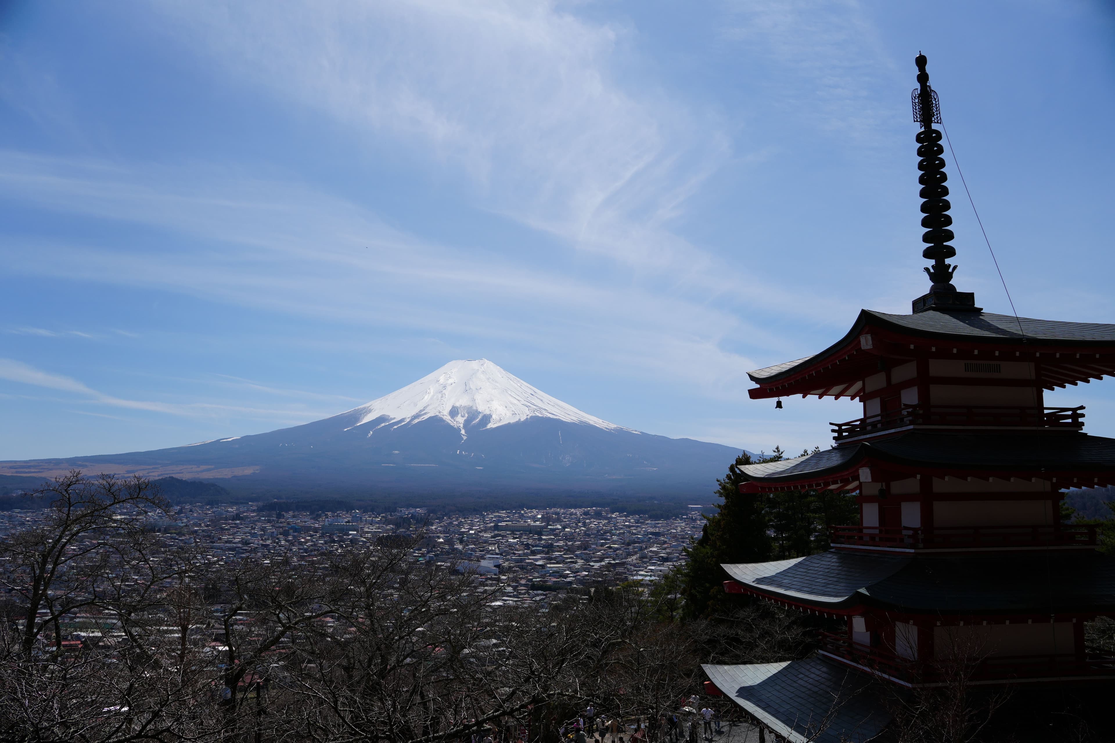 Mount Fuji and Chureito Pagoda, Japan